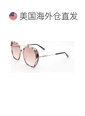 自营Missoni女式56毫米紫色太阳镜-梅花多色 美国奥莱直发