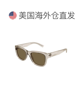 自营saint laurentSL674 001黑色/黑色-透明米色 美国奥莱直发