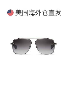 自营ditaMach-Six Double Bridge Metal Frame Sunglasses with G