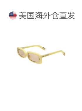 自营Jacquemus女士JAC47 53mm太阳镜-黄色 美国奥莱直发