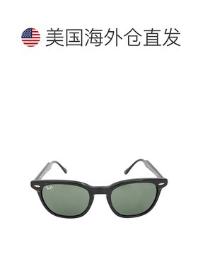 自营ray-banRay Ban Hawkeye Green Square Unisex Sunglasses RB