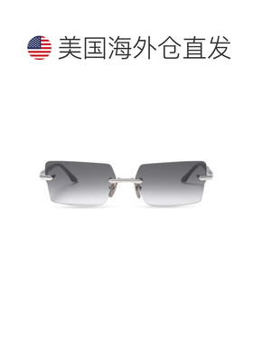 自营ditaEymori Rimless Sunglasses with Rectangular Gradient
