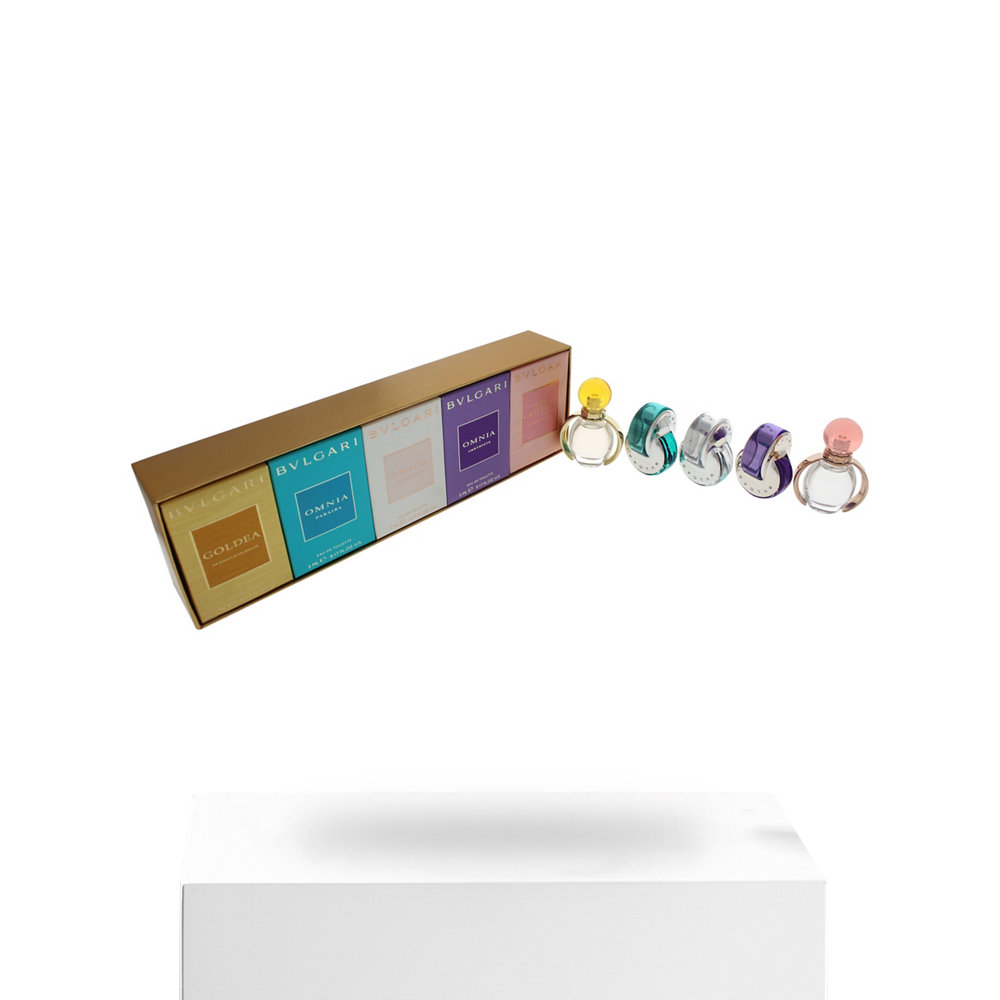 天猫国际美国直购美国直邮BVLGARI宝格丽Goldea/Omnia淡香水/香水5mlx5件收藏组合3