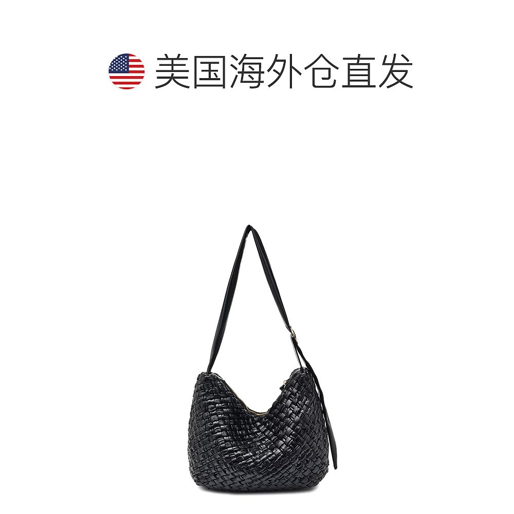 moda luxe时尚奢华经典斜挎包 - 黑色 【美国奥莱】直发 - 图1