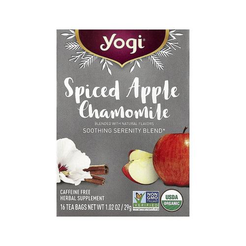 香港直邮约琪,Spiced Apple Chamomile, Caffeine Free, 16 Tea B - 图0