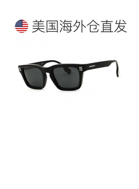 自营burberryBE4403 300187 Black/Dark Grey - black 美国奥莱直