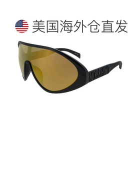 自营Moschino太阳镜黑色-黑色 美国奥莱直发