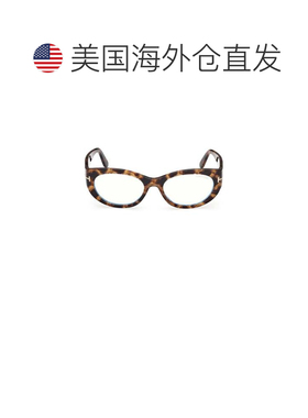 自营tom fordFt6133-B椭圆形太阳镜-白色 美国奥莱直发