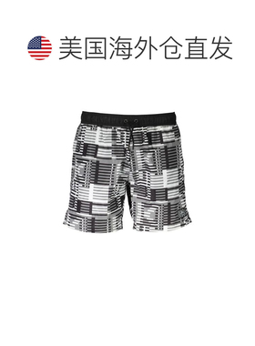 自营Karl Lagerfeld Polyester Men's Swim Men's Boxer - black