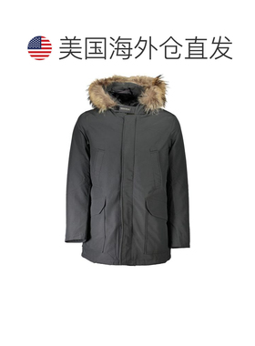 自营Woolrich Cotton Men's Men's Jacket - gray 美国奥莱直发