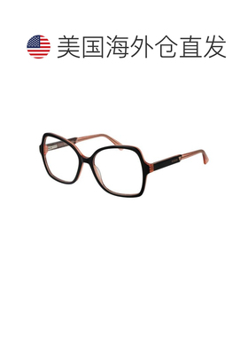 自营Guess Acetate Glasses Women's (Frames) - black 美国奥莱