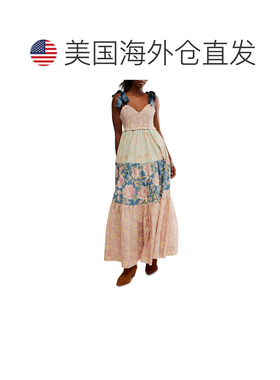 自营Free People Bluebell Maxi Dress Women's Antique Combo Co