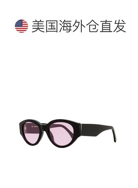 自营 Retrosuperfuture 女士猫眼太阳镜 Drew Mama OD2 黑色 53