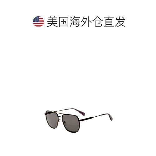 自营Rag & Bone Men's Ruthenium Grey 54mm Sunglasses - ruthen - 图1