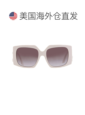 自营Jimmy Choo Gradient Grey Butterfly Ladies Sunglasses JC5