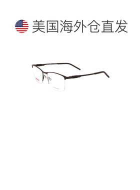 自营Hugo Boss Men's 54 mm Brown Opticals - matte brown 美国