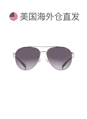 自营Coach Grey Gradient Pilot Ladies Sunglasses HC7169 90013