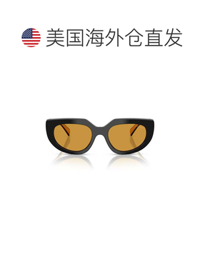 自营prada0pr D02s Cat-Eye Sunglasses - brown 美国奥莱直发