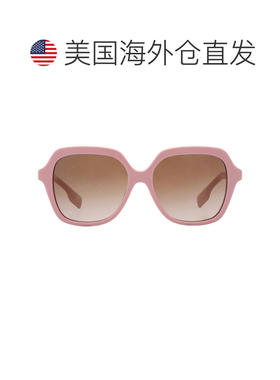 自营Burberry Joni Brown Gradient Square Ladies Sunglasses BE