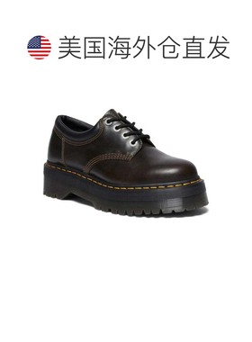 自营Men's Dr. Martens 8053 R32011302 Dark Khaki Leather Plat