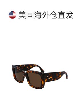 自营Victoria Beckham Acetate Women's Sunglasses - brown 美国