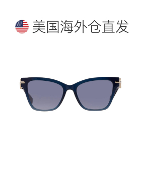 自营Longchamp蓝色蝴蝶女士太阳镜LO737S 400 52 - multi 美国奥