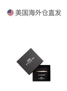 1h可退 【美国直邮】COACH Pave Color Inlay Logo 手链套装 2件