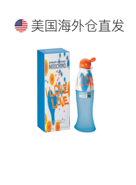 美国直邮W MOSCHINO I LOVE LOVE 3.4OZ EDT 默斯奇诺 爱恋正品
