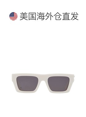 自营Off-White OREGON Dark Grey Square Unisex Sunglasses OERI