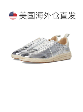 自营Women's Vintage Havana May Sneakers Metallic Silver Leat