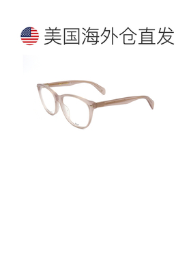 自营Rag & Bone Women's 52mm Nude Opticals - nude 美国奥莱直