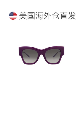 自营philipp plein猫眼镜框醋酸酯太阳镜-紫罗兰烟熏色 美国奥莱