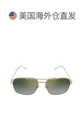 自营Carrera Green Gradient Gold Mirror Navigator Unisex Sung