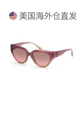 自营Michael Kors Women's 55 mm Brown Sunglasses - dusty rose
