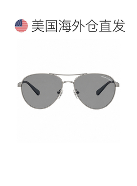 自营Armani Exchange AX 2061s 602087 59mm男女通用飞行员太阳