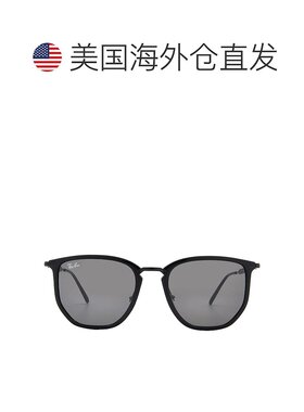 自营ray-banRay Ban Dark Grey Irregular Unisex Sunglasses RB4