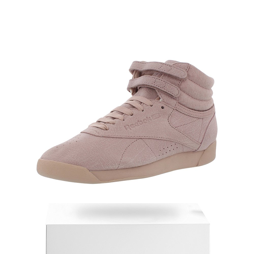 天猫国际美国直购美国直邮reebok 锐步F/S Hi Fbt女子绒面高帮粘扣透气休闲运动鞋3