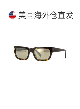 自营tom fordFT1075 01E Shiny Black/Brown - dark havana 美国