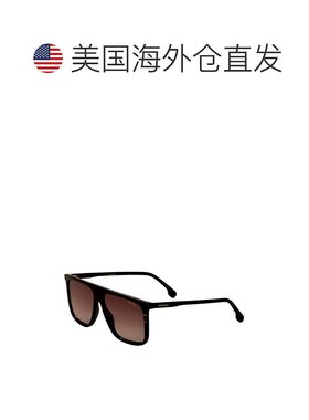 自营Carrera男式58毫米黑色太阳镜-黑色 美国奥莱直发