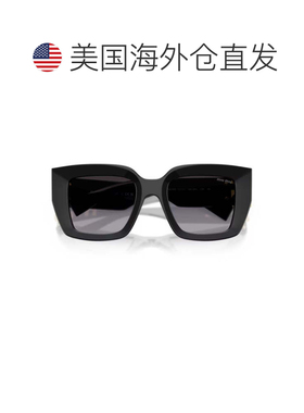 自营miu miu0MU B05S Miu Glimpse Sunglasses - black 美国奥莱