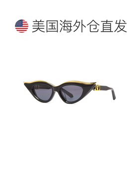 自营valentinoV-goldcut-II VLS-114A黑色/黄金/深灰色AR-黑色/黄