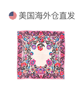 自营salvatore ferragamoFerragamo真丝围巾-粉红色 美国奥莱直发