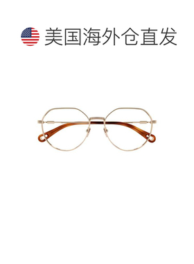 自营chloeCh0180o Thin Metal Frame Sunglasses - red 美国奥莱
