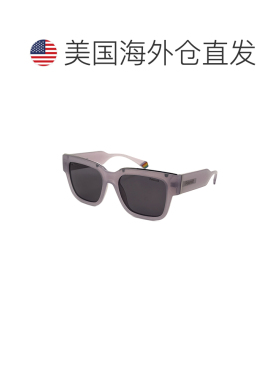 自营polaroid宝丽来女士52毫米淡紫色太阳镜-淡紫色 美国奥莱直发