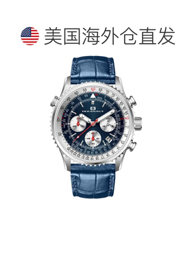 自营Oceanaut Men's Flight Blue Round 46mm - blue 美国奥莱直
