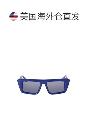 自营 off-white哈特福德米白色猫眼太阳镜-蓝蓝色 美国奥莱直发