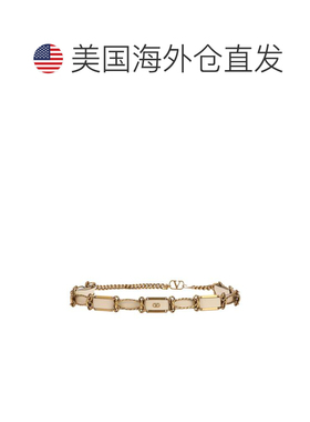 自营valentino链式皮带-黄油白色 美国奥莱直发