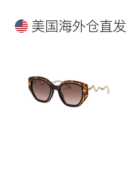 自营Roberto Cavalli女士52mm太阳镜-米色 美国奥莱直发