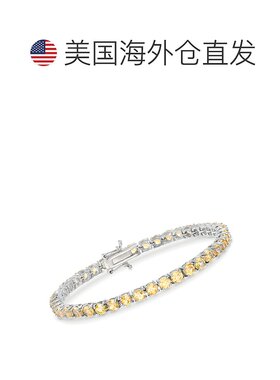 自营 Ross-Simons Amethyst Tennis Bracelet in Sterling Silver