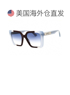 自营moschinoMOS172/S 0S9W 08蓝色棕色/蓝色渐变-蓝色棕色 美国